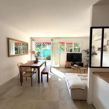 公寓 Cozy - Sunny Terrace Avec Clim Et Parking *