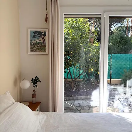 Cozy - Sunny Terrace Avec Clim Et Parking 公寓 昂蒂布